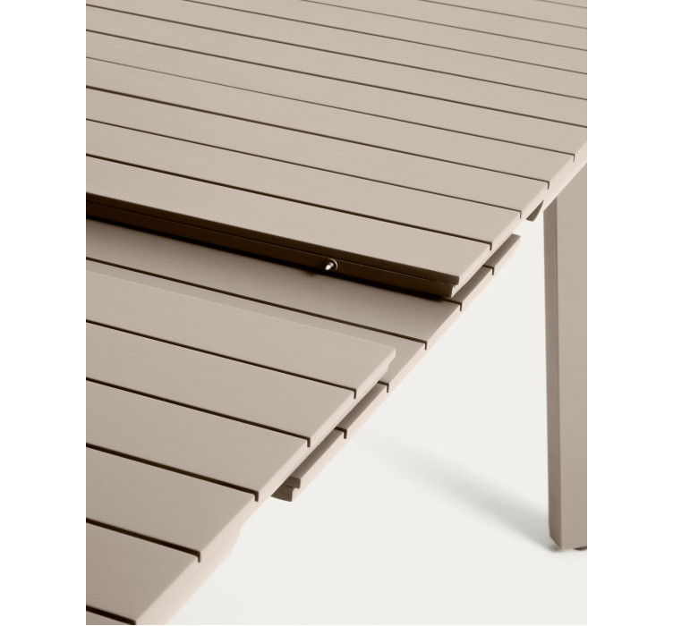 Розсувний вуличний стіл Izola Taupe 185 (235) x 100cm7